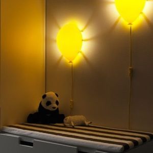 IKEA set of (2) balloon wall nightlight